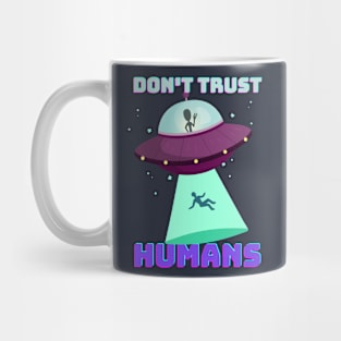 Funny Sci fi Aliens Mug